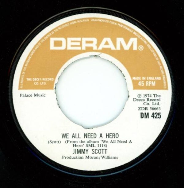 Jimmy Scott – We All Need A Hero