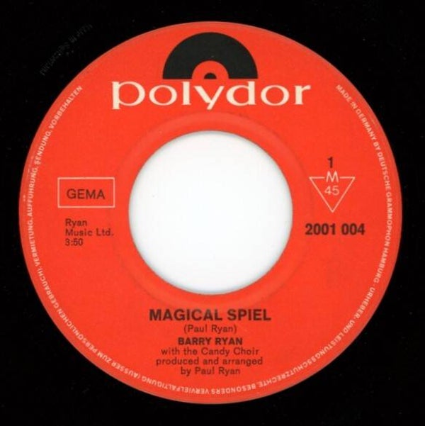 Barry Ryan – Magical Spiel