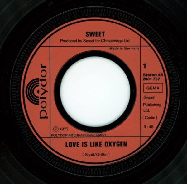 The Sweet – Love Is Like Oxygen