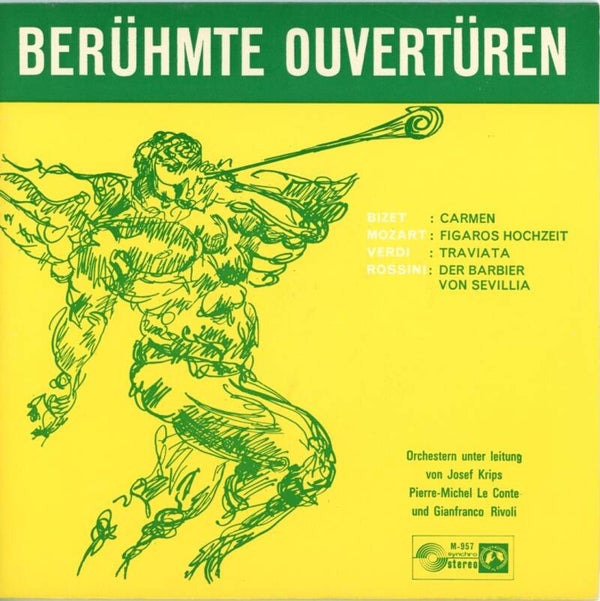 Bizet / Mozart / Verdi*/ Rossini ‎– Berühmte Ouvertüren