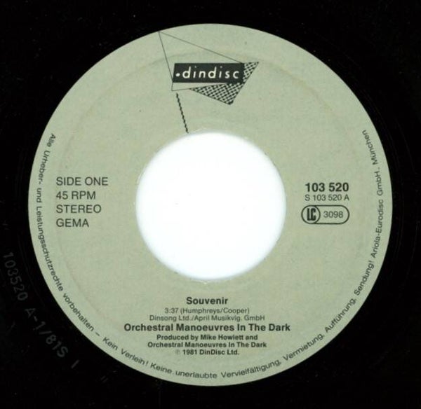 Orchestral Manœuvres In The Dark – Souvenir