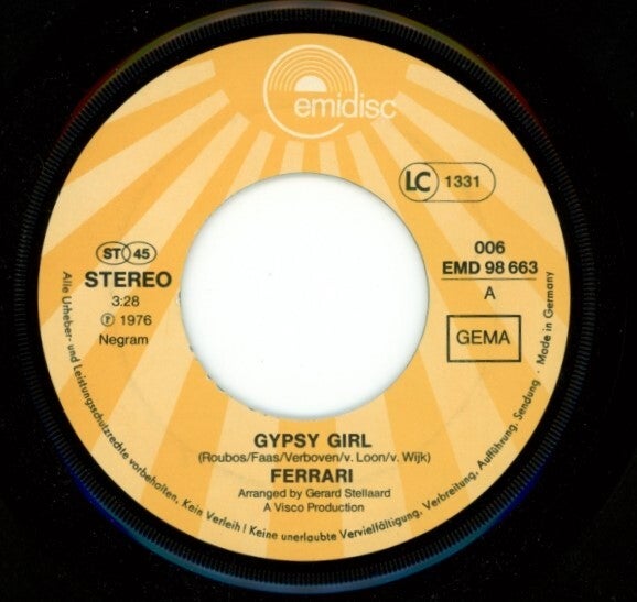 Ferrari – Gypsy Girl