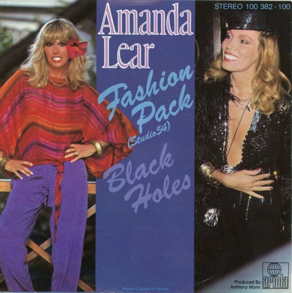 Amanda Lear – Fashion Pack (Studio 54) / Black Holes