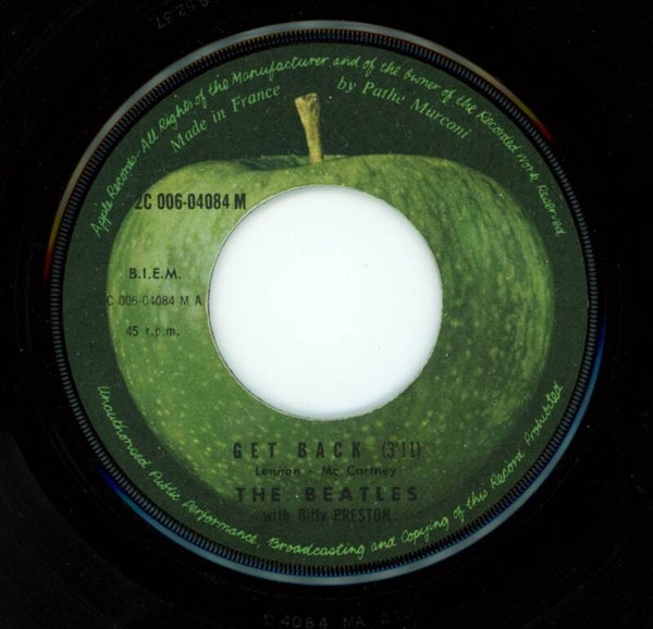 Beatles With Billy Preston – Get Back / Don't Let Me Down