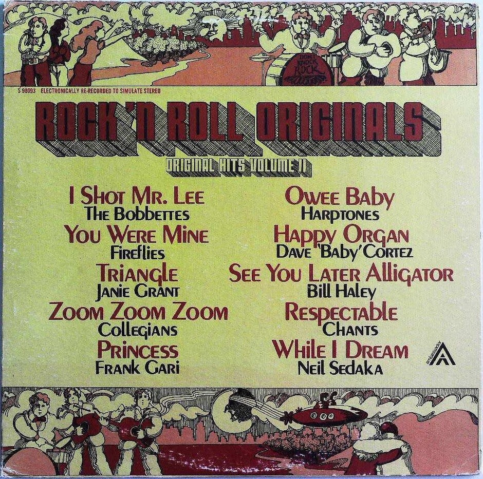 Various ‎– Rock "N Roll Originals Original Hits Volume 2
