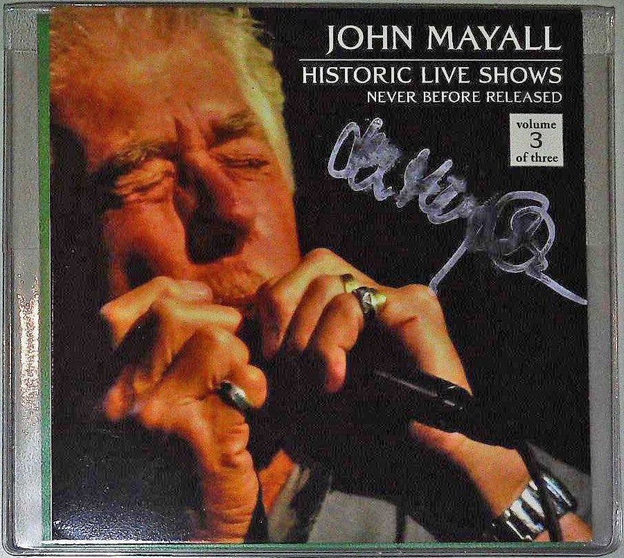 Mayall John ‎– Historic Live Shows Volume 3 Of Three