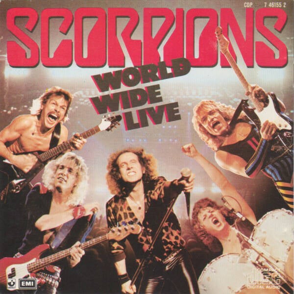 Scorpions ‎– World Wide Live