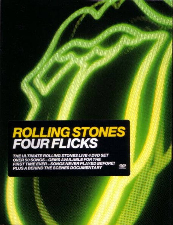 Rolling Stones ‎– Four Flicks (DVD)