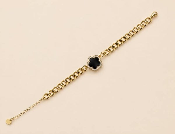 Bracelet trèfle prestige