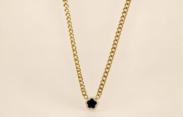 Collier trèfle prestigue