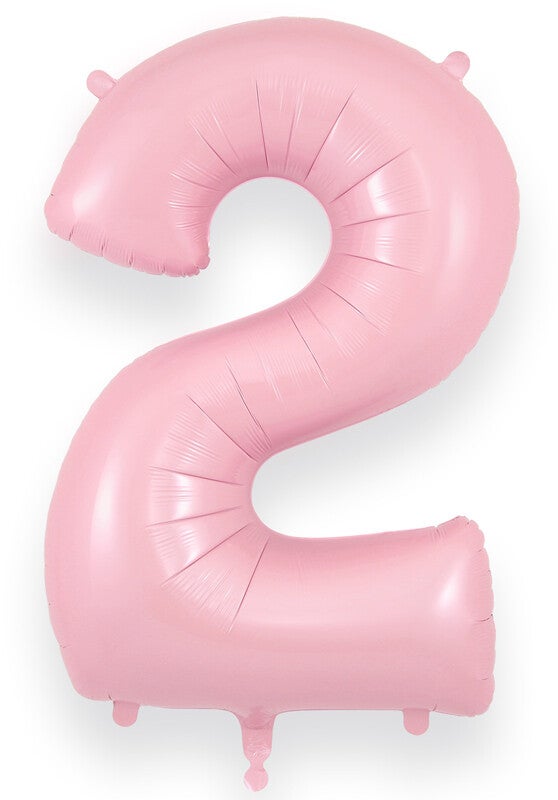 Baby pink no.2 helium balloon