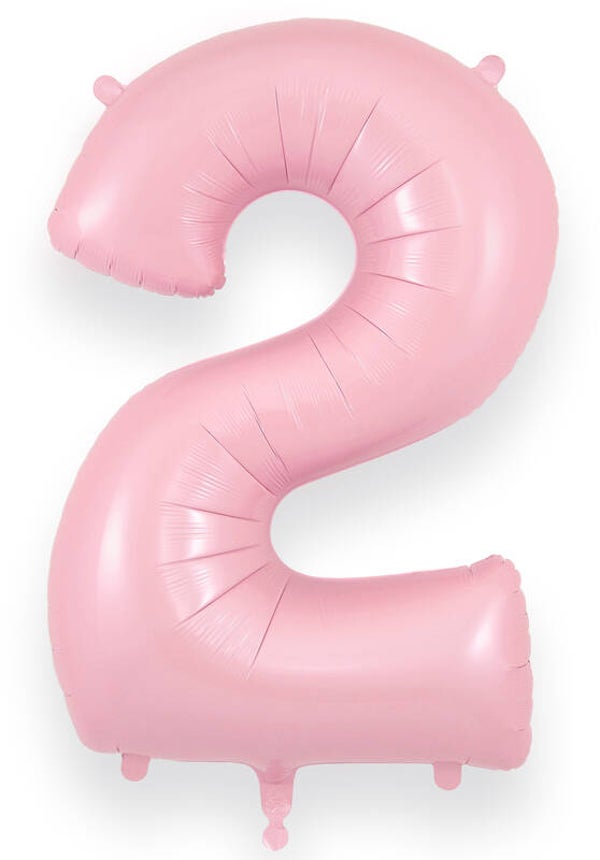 Baby pink no.2 helium balloon