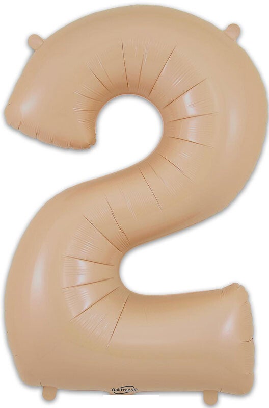 Nude matte no.2 helium balloon