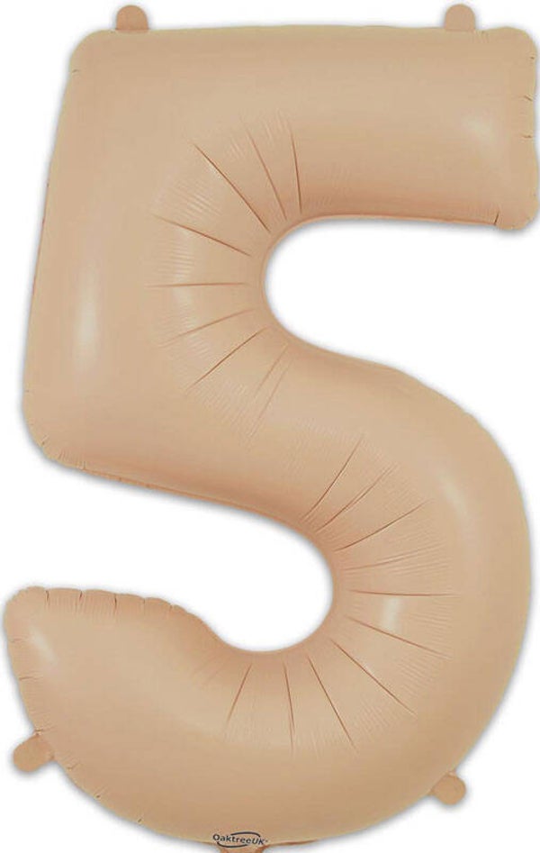 Nude matte no.5 helium balloon