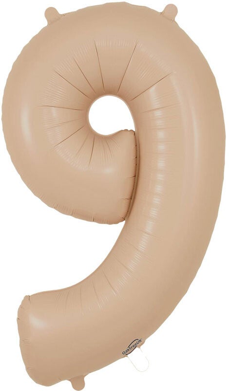 Nude matte no.9 helium balloon