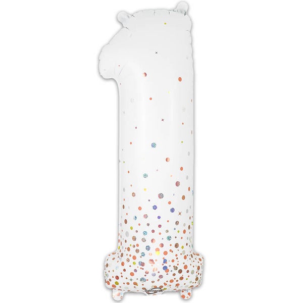 Sparkling fizz no.1 helium balloon