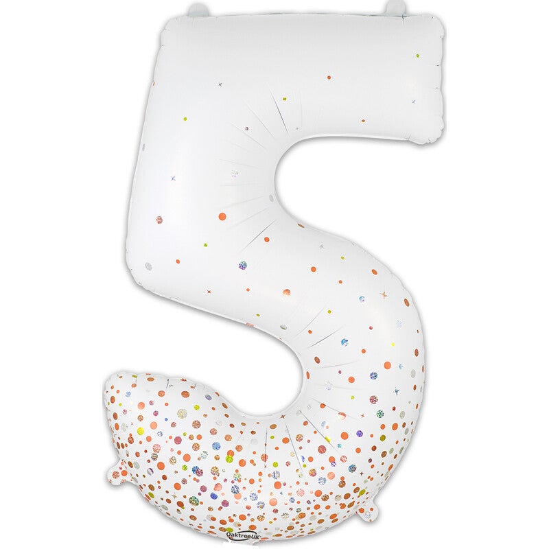 Sparkling fizz no.5 helium balloon