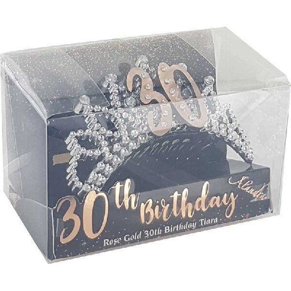 Diamanté age 30 tiara
