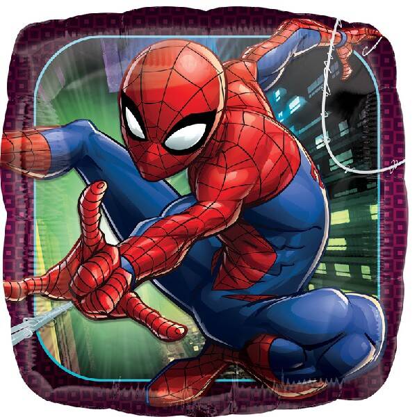 Spiderman foil balloon
