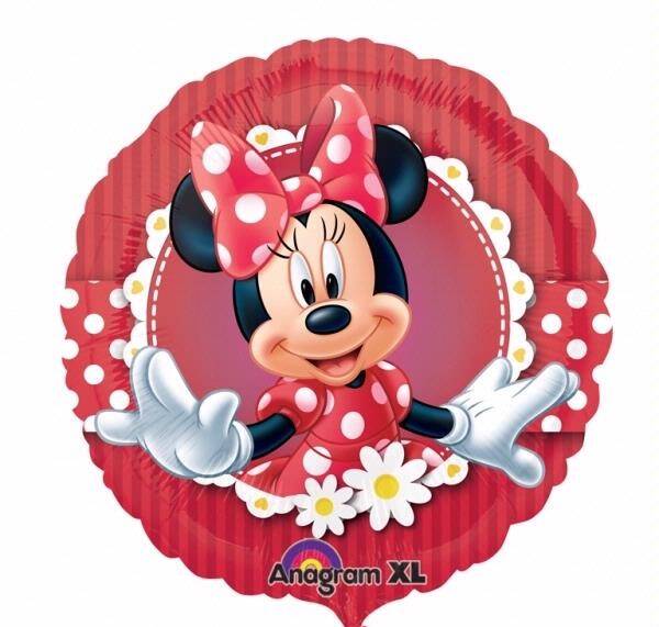 Minnie mouse foil balloon