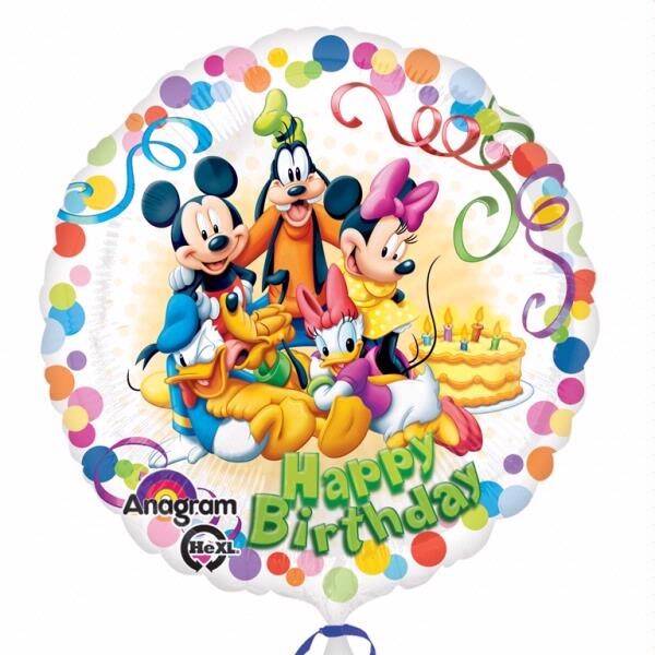 Mickey mouse foil balloon