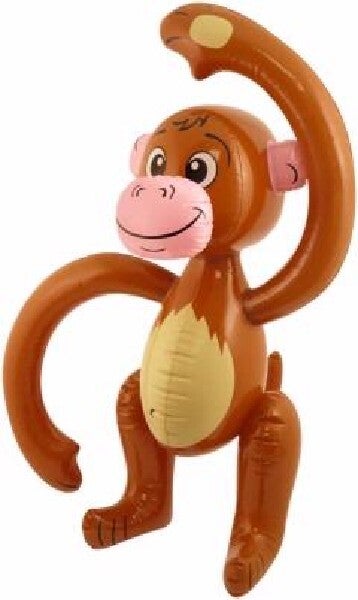 Inflatable monkey