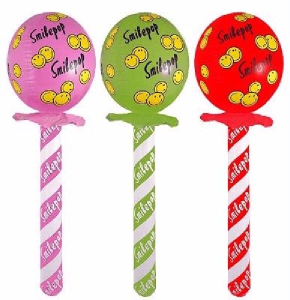 Inflatable lollipop