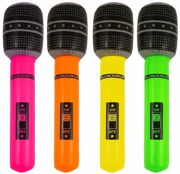 Inflatable microphone