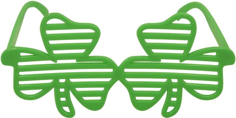 Shamrock party glasses