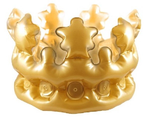Inflatable child's crown