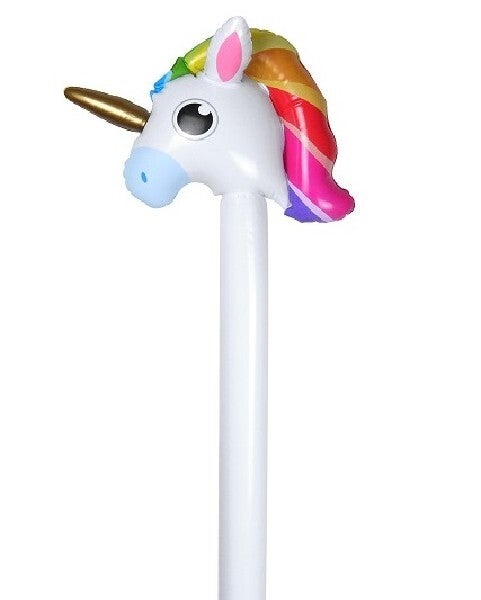Inflatable unicorn stick