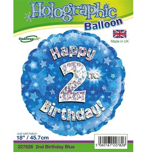 Age 2 helium balloon