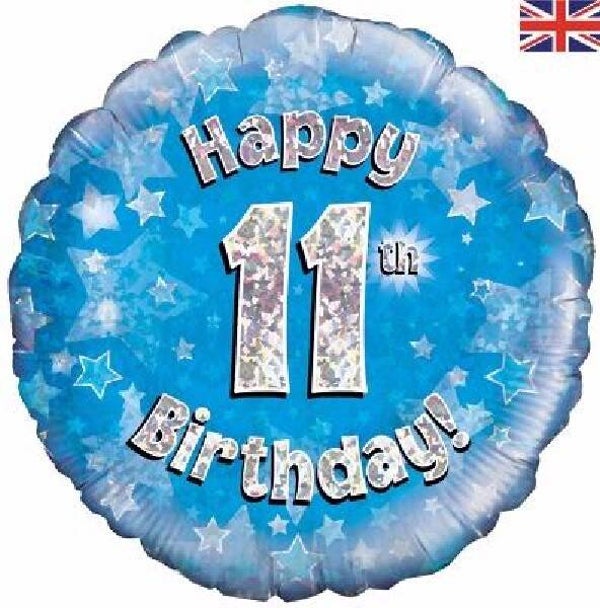 Age 11 helium balloon