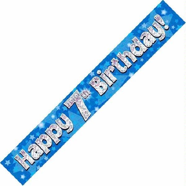 Happy 7th Birthday Banner