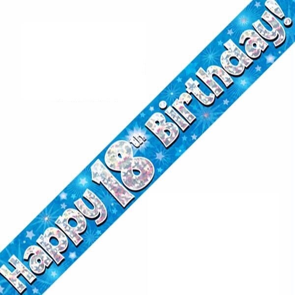 Happy 18th Birthday Banner