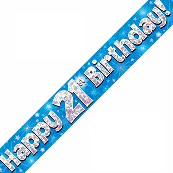 Happy 21st Birthday Banner