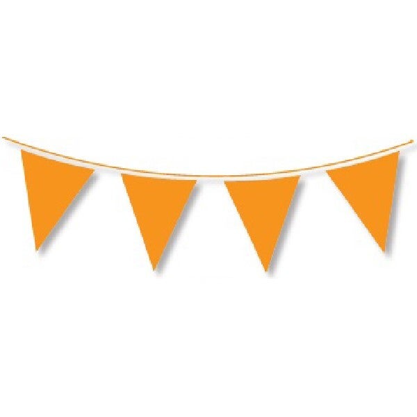 Orange bunting