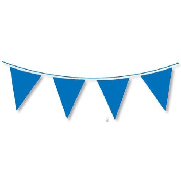 Royal blue bunting