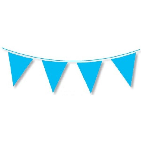 Light blue bunting