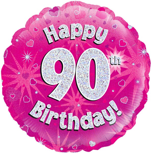 Age 90 helium balloon