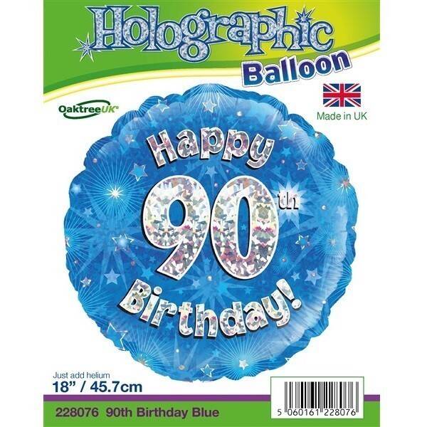 Age 90 helium balloon