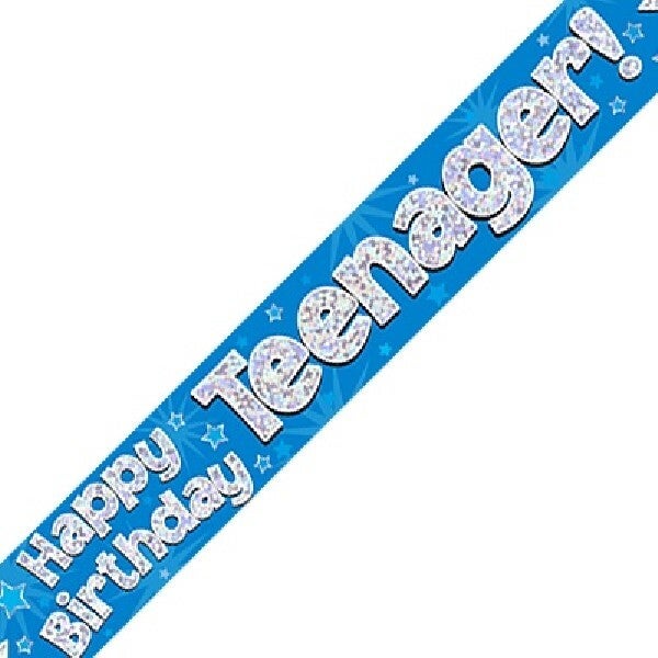 Happy Birthday Teenager Banner