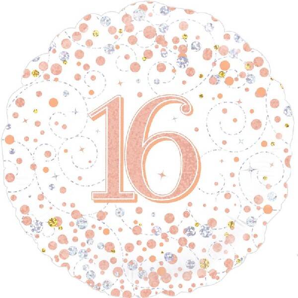 Age 16 helium balloon