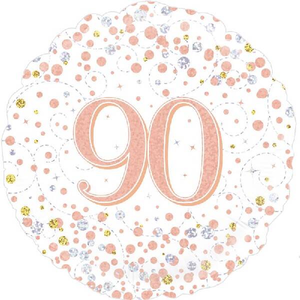 Age 90 helium balloon