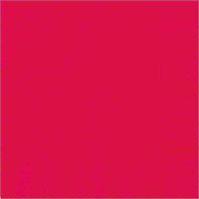Ruby red napkins