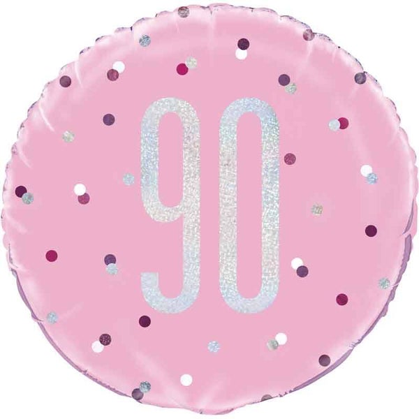 Age 90 helium balloon