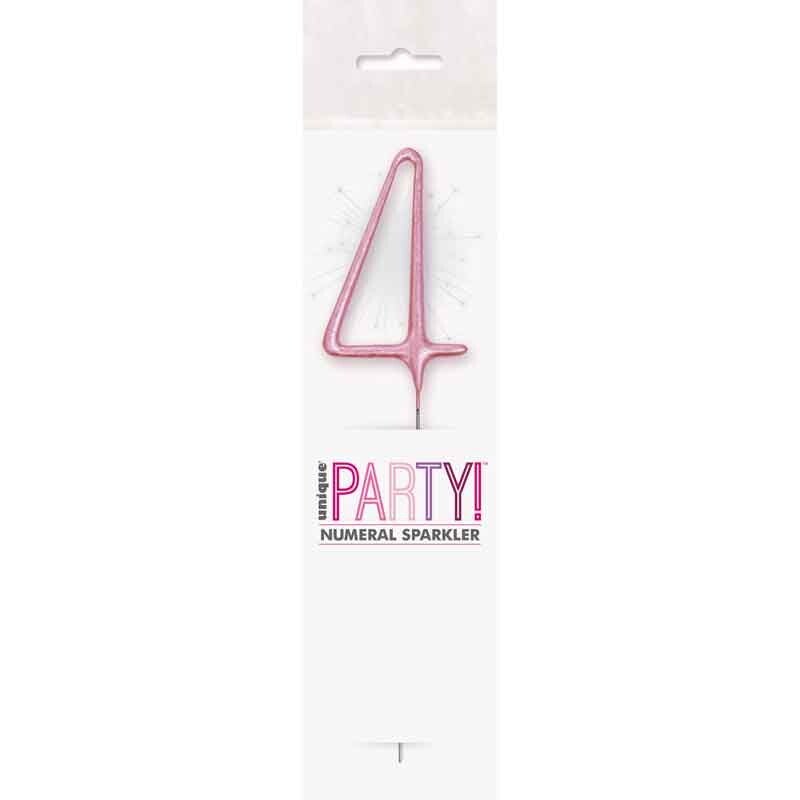 Pink no. 4 sparkler