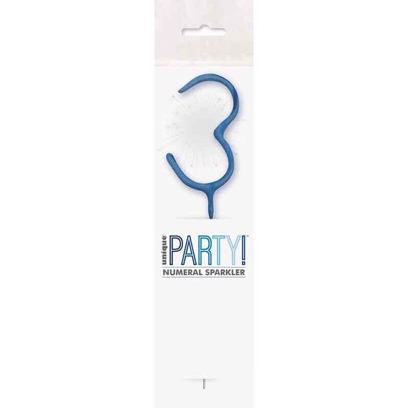 Blue no. 3 sparkler