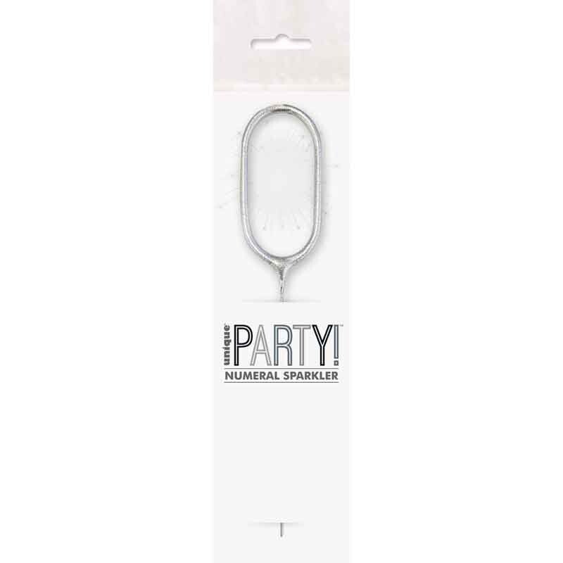 Silver no. 0 sparkler