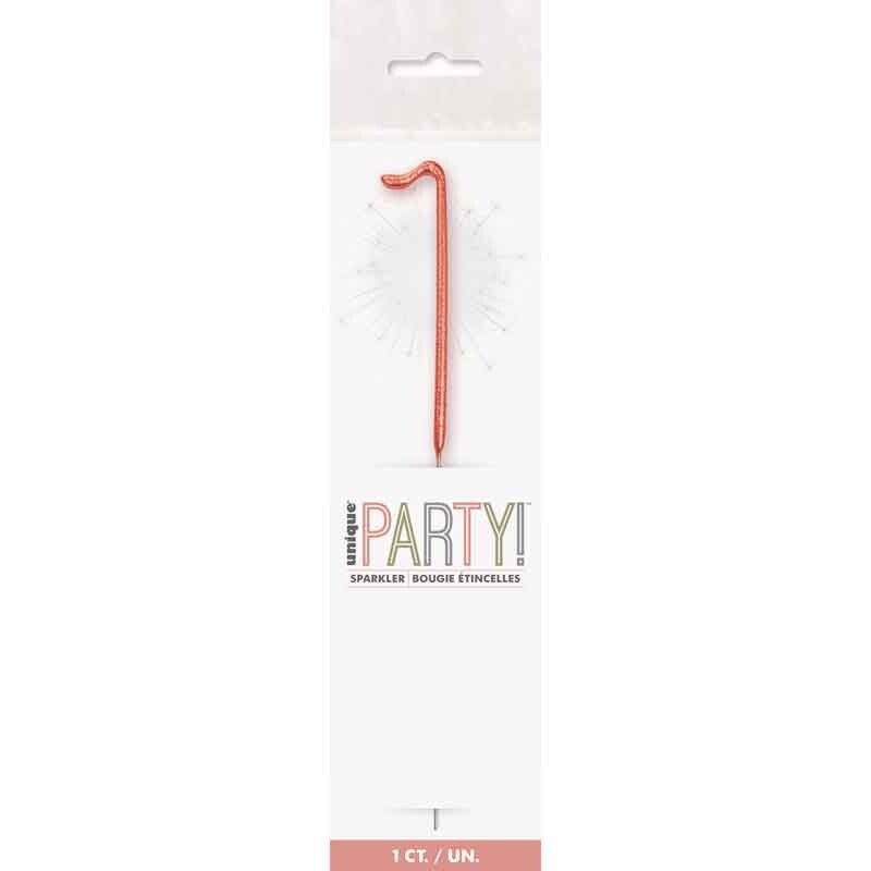 Rose gold no. 1 sparkler